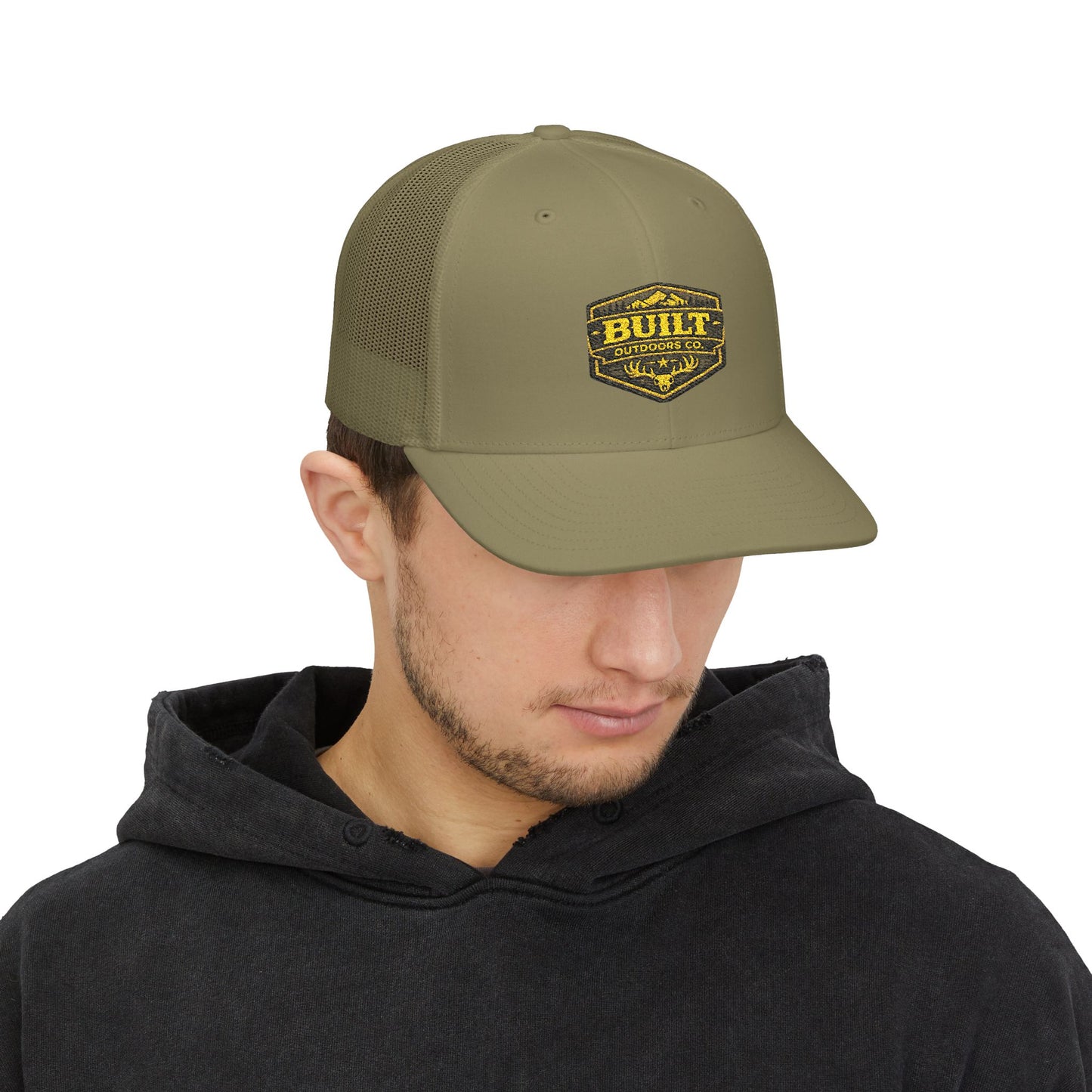 Built Outdoors Co.™ Heritage Trucker Hat | Premium Hunting & Outdoor Cap