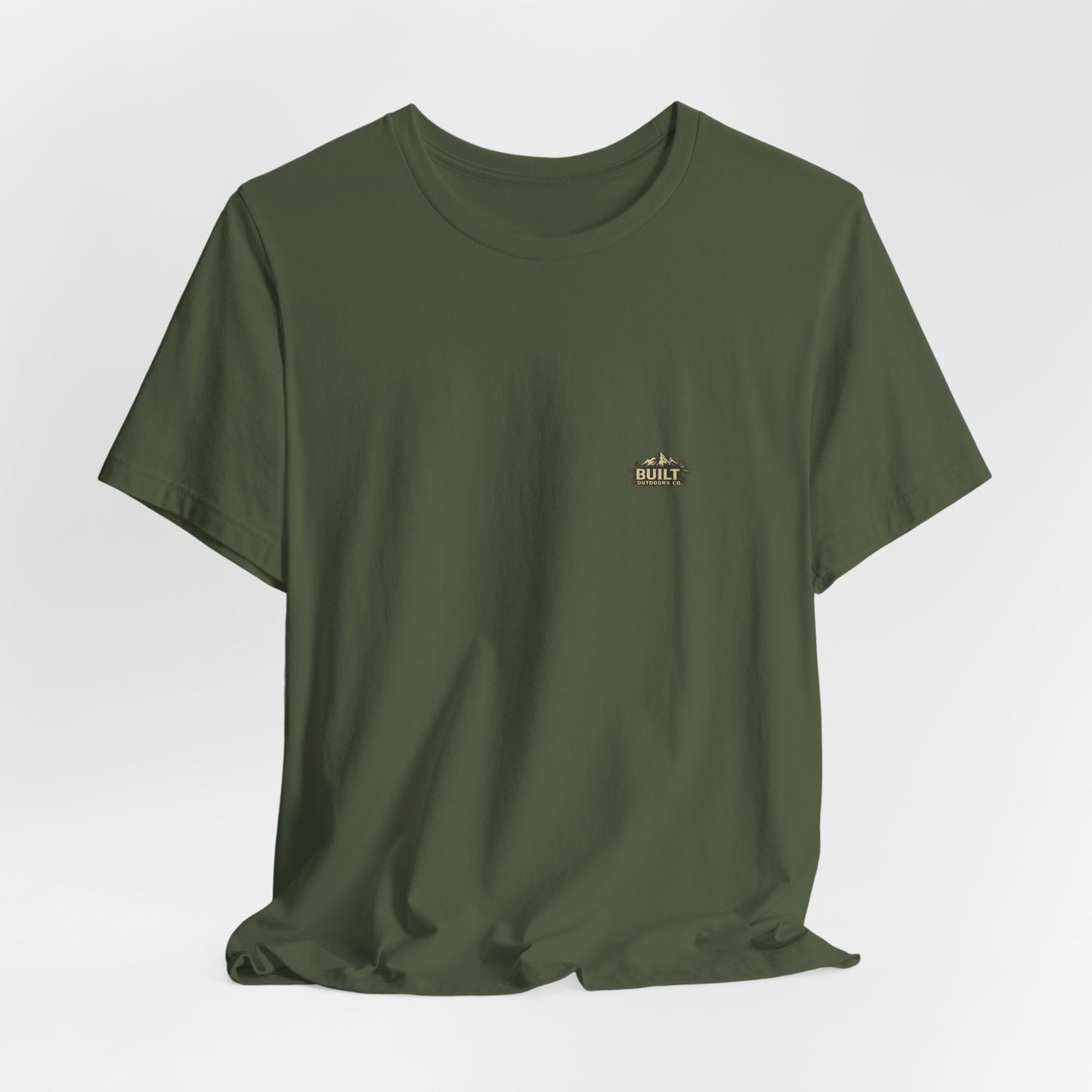 Rack ’Em Stack ’Em™ Hunting Shirt | Vintage Elk Hunter Graphic Tee | Outdoor & Deer Hunting Apparel