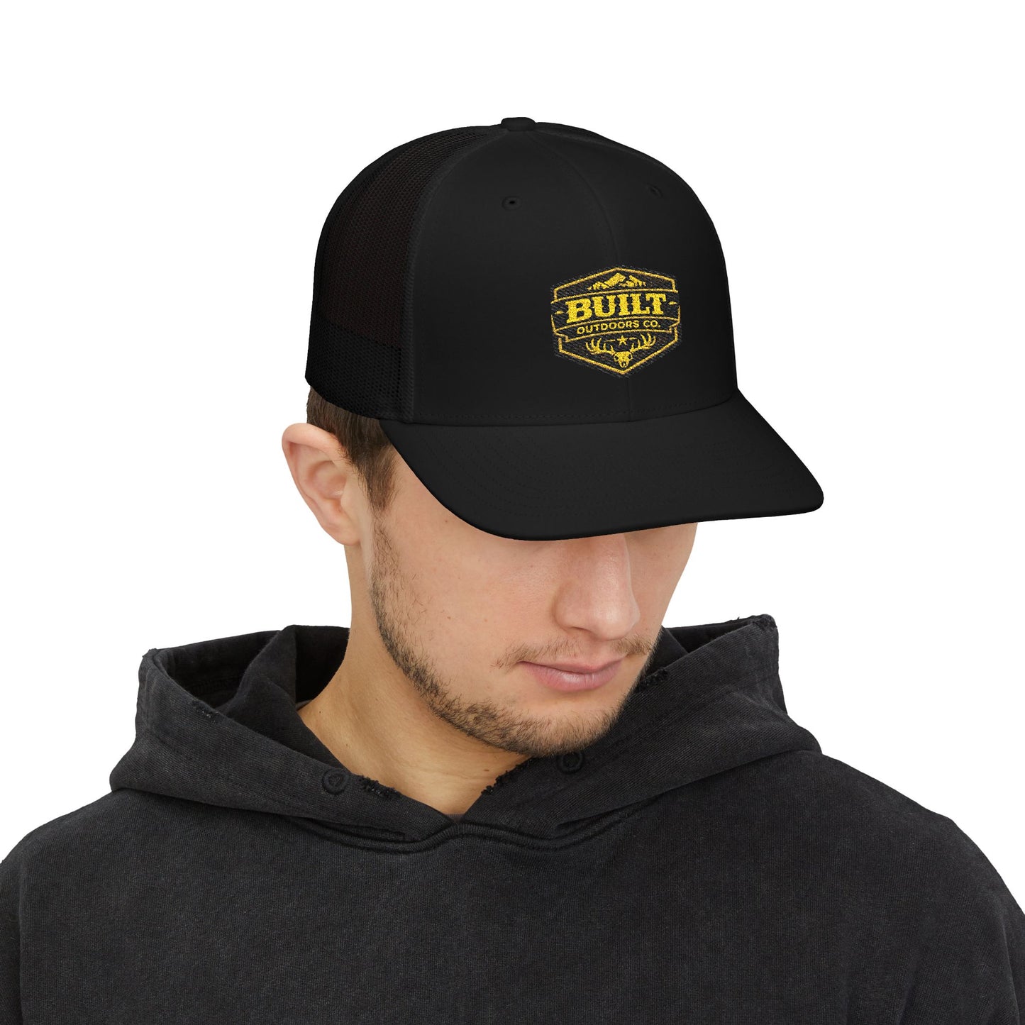 Built Outdoors Co.™ Heritage Trucker Hat | Premium Hunting & Outdoor Cap
